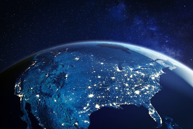 lighting from outer space